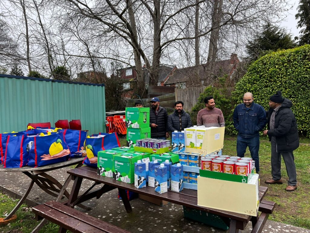 Great Barr church food bank donation